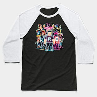 Roblox Music - Family Baseball T-Shirt